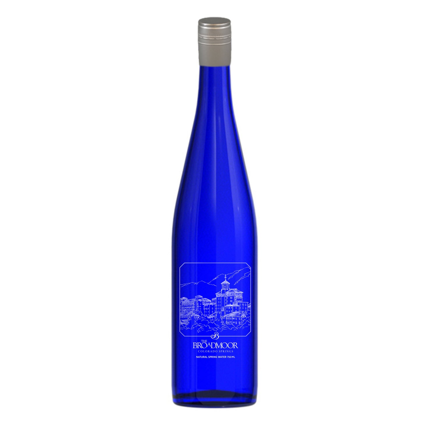 Aqua Pure Printed Sustainable Glass Bottles (750ml)